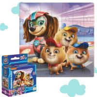 Puzzle 28 Psi Patrol. Mali bohaterowie. Wydawca: Dodo. SmakLiter.pl Opakowanie Puzzle 28 Psi Patrol. Mali bohaterowie