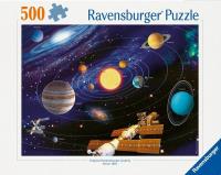 Puzzle 2D 500 Układ słoneczny. Wydawca: Ravensburger. SmakLiter.pl Opakowanie Puzzle 2D 500 Układ słoneczny