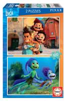 Puzzle 2x100 Luca G3. Wydawca: Educa. SmakLiter.pl Opakowanie Puzzle 2x100 Luca G3