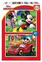 Puzzle 2x20 Myszka Miki G3. Wydawca: Educa. SmakLiter.pl Opakowanie Puzzle 2x20 Myszka Miki G3