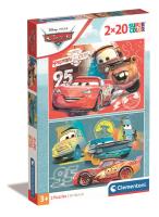 Opakowanie Puzzle 2x20 Super Kolor Cars