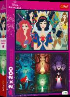 Puzzle 2x200 Czarujące księżniczki Disney Princess 13317. Wydawca: Trefl PAP. SmakLiter.pl Opakowanie Puzzle 2x200 Czarujące księżniczki Disney Princess 13317