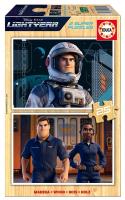 Puzzle 2x25 Buzz Astral (drewniane) G3. Wydawca: Educa. SmakLiter.pl Opakowanie Puzzle 2x25 Buzz Astral (drewniane) G3