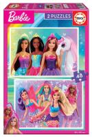 Puzzle 2x48 Barbie G3. Wydawca: Educa. SmakLiter.pl Opakowanie Puzzle 2x48 Barbie G3