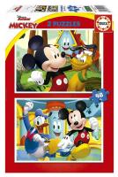 Puzzle 2x48 Myszka Miki G3. Wydawca: Educa. SmakLiter.pl Opakowanie Puzzle 2x48 Myszka Miki G3