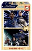 Puzzle 2x50 Buzz Astral (drewniane) G3. Wydawca: Educa. SmakLiter.pl Opakowanie Puzzle 2x50 Buzz Astral (drewniane) G3