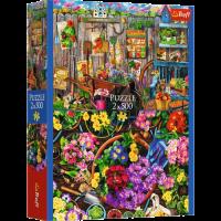 Opakowanie Puzzle 2x500 Prace w ogrodzie TREFL