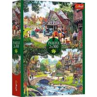 Puzzle 2x500 Sielankowe życie MGL 37494. Wydawca: Trefl PAP. SmakLiter.pl Opakowanie Puzzle 2x500 Sielankowe życie MGL 37494