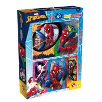 Puzzle 2x60 Spider-Man Marvel MaxiFloor. Wydawca: Lisciani. SmakLiter.pl Opakowanie Puzzle 2x60 Spider-Man Marvel MaxiFloor