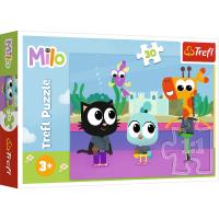 Puzzle 30 Kotek Milo 18310. Wydawca: Trefl PAP. SmakLiter.pl Opakowanie Puzzle 30 Kotek Milo 18310