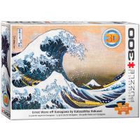 Puzzle 300 3D Great Wave of Kanagawa 6331-1545. Wydawca: Eurographics. SmakLiter.pl Opakowanie Puzzle 300 3D Great Wave of Kanagawa 6331-1545