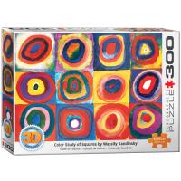 Puzzle 300 3D Kandinsky Study Squares 6331-1323. Wydawca: Eurographics. SmakLiter.pl Opakowanie Puzzle 300 3D Kandinsky Study Squares 6331-1323