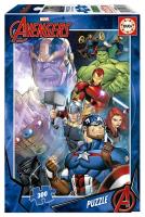 Puzzle 300 Avengers. Wydawca: Educa. SmakLiter.pl Opakowanie Puzzle 300 Avengers