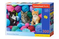 Puzzle 300 el. B-030477 Kittens in Yarn Store. Wydawca: Castorland. SmakLiter.pl Opakowanie Puzzle 300 el. B-030477 Kittens in Yarn Store