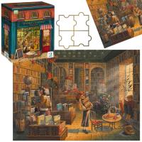 Puzzle 300 Księgarnia. Wydawca: Dodo. SmakLiter.pl Opakowanie Puzzle 300 Księgarnia