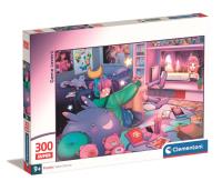 Puzzle 300 Super Game Lovers. Wydawca: Clementoni. SmakLiter.pl Opakowanie Puzzle 300 Super Game Lovers