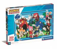 Puzzle 300 Super Sonic. Wydawca: Clementoni. SmakLiter.pl Opakowanie Puzzle 300 Super Sonic