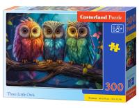 Puzzle 300 Three Little Owls CASTOR. Wydawca: Castorland. SmakLiter.pl Opakowanie Puzzle 300 Three Little Owls CASTOR