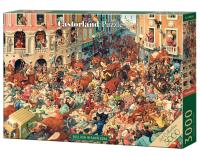 Puzzle 3000 Bull Run in Pampeluna. Wydawca: Castorland. SmakLiter.pl Opakowanie Puzzle 3000 Bull Run in Pampeluna