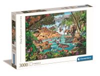 Puzzle 3000 HQ African Waterhole. Wydawca: Clementoni. SmakLiter.pl Opakowanie Puzzle 3000 HQ African Waterhole