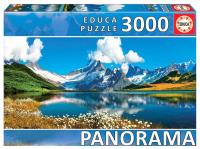 Puzzle 3000 Jezioro Bachalp/Szwajcaria (panorama). Wydawca: Educa. SmakLiter.pl Opakowanie Puzzle 3000 Jezioro Bachalp/Szwajcaria (panorama)
