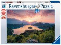 Puzzle 3000 Jezioro Bled Słowenia. Wydawca: Ravensburger. SmakLiter.pl Opakowanie Puzzle 3000 Jezioro Bled Słowenia