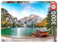 Puzzle 3000 Jezioro Braies/Włochy G3. Wydawca: Educa. SmakLiter.pl Opakowanie Puzzle 3000 Jezioro Braies/Włochy G3