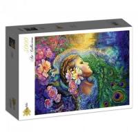 Puzzle 3000 Kolorowy Paw, Josephine Wall. Wydawca: Grafika. SmakLiter.pl Opakowanie Puzzle 3000 Kolorowy Paw, Josephine Wall