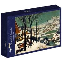 Puzzle 3000 Myśliwi na śniegu, Piotr Brueghel. Wydawca: Bluebird Puzzle. SmakLiter.pl Opakowanie Puzzle 3000 Myśliwi na śniegu, Piotr Brueghel