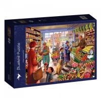 Puzzle 3000 Stary sklep z warzywami i owocami. Wydawca: Bluebird Puzzle. SmakLiter.pl Opakowanie Puzzle 3000 Stary sklep z warzywami i owocami