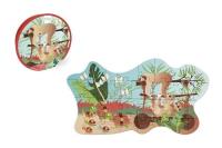 Puzzle 35 konturowe Leniwce. Wydawca: Scratch. SmakLiter.pl Opakowanie Puzzle 35 konturowe Leniwce