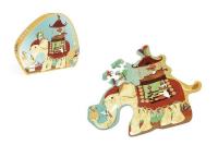 Puzzle 37 konturowe Słoń. Wydawca: Scratch. SmakLiter.pl Opakowanie Puzzle 37 konturowe Słoń