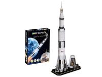Opakowanie Puzzle 3D 136 Apollo 11 Saturn V