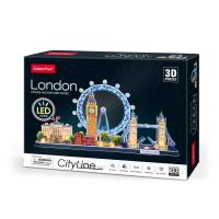 Puzzle 3D Cityline London. Wydawca: Cubic Fun. SmakLiter.pl Opakowanie Puzzle 3D Cityline London