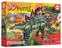 Puzzle 3D Dinozaury - Stegozaur 89 el. G3. Wydawca: Educa. SmakLiter.pl Opakowanie Puzzle 3D Dinozaury - Stegozaur 89 el. G3
