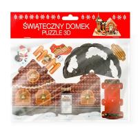 Opakowanie Puzzle 3D Świąteczny domek