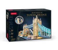 Puzzle 3D Tower Bridge LED. Wydawca: Cubic Fun. SmakLiter.pl Opakowanie Puzzle 3D Tower Bridge LED