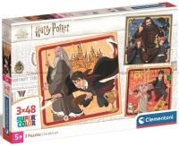 Opakowanie Puzzle 3x48 Super Kolor Harry Potter