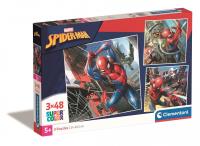 Opakowanie Puzzle 3x48 Super Kolor Spider-Man