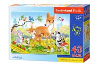 Puzzle 40 maxi - Little Deer CASTOR. Wydawca: Castorland. SmakLiter.pl Opakowanie Puzzle 40 maxi - Little Deer CASTOR