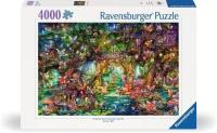 Puzzle 4000 Magiczny świat baśni. Wydawca: Ravensburger. SmakLiter.pl Opakowanie Puzzle 4000 Magiczny świat baśni