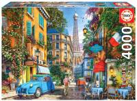 Puzzle 4000 Uliczka w Paryżu G3. Wydawca: Educa. SmakLiter.pl Opakowanie Puzzle 4000 Uliczka w Paryżu G3