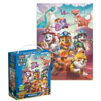 Puzzle 48 Psi Patrol Dinozaury. Wydawca: Dodo. SmakLiter.pl Opakowanie Puzzle 48 Psi Patrol Dinozaury