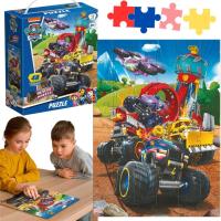 Puzzle 48 Psi Patrol pojazdy. Wydawca: Dodo. SmakLiter.pl Opakowanie Puzzle 48 Psi Patrol pojazdy