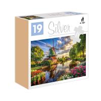 Puzzle 48 Wiatrak Silver ALEX. Wydawca: Silver. SmakLiter.pl Opakowanie Puzzle 48 Wiatrak Silver ALEX