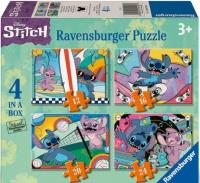 Opakowanie Puzzle 4w1 Disney Stitch