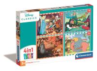 Opakowanie Puzzle 4w1 Super Kolor Disney Classic