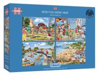 Opakowanie Puzzle 4x500 Szkoda, że Cię tu nie ma