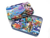 Puzzle 50 w metalowym pudełku. Wydawca: ADAR. SmakLiter.pl Opakowanie Puzzle 50 w metalowym pudełku