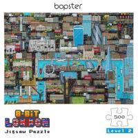Puzzle 500 8-BIT Londyn. Wydawca: Bopster. SmakLiter.pl Opakowanie Puzzle 500 8-BIT Londyn